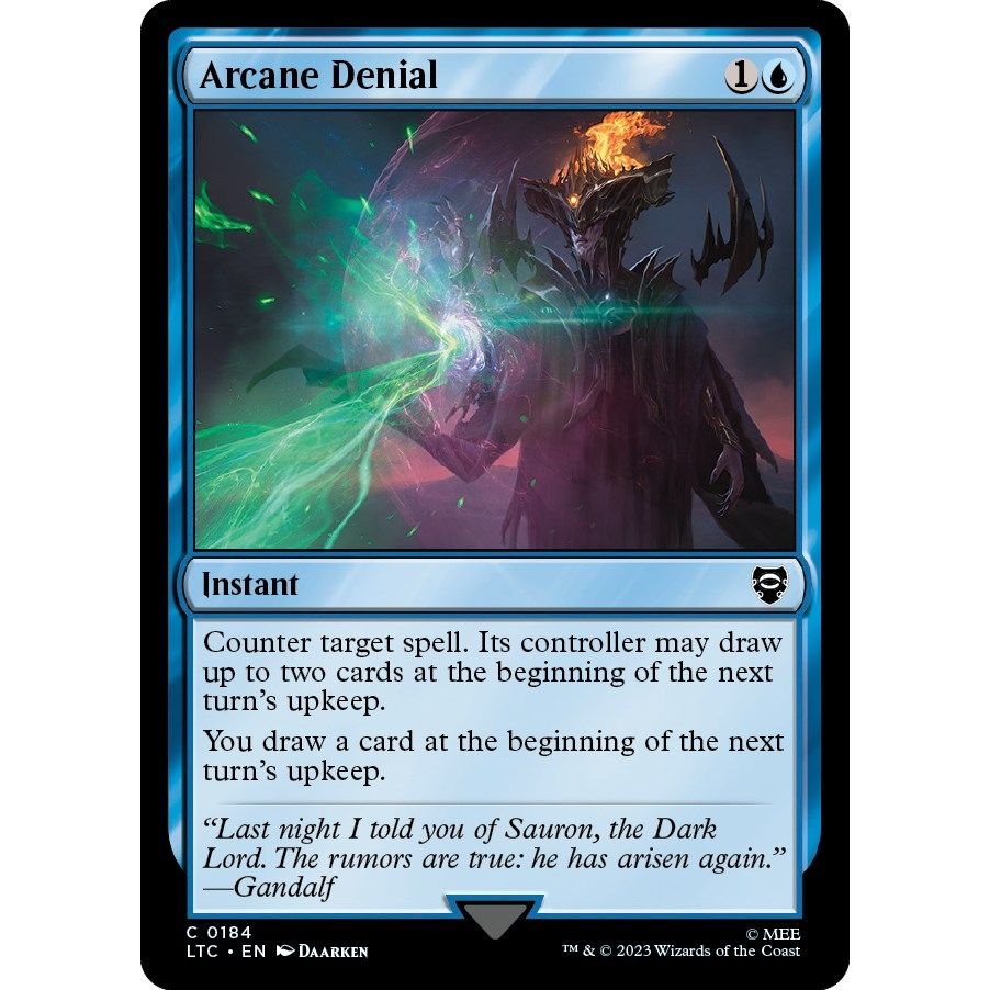 Image for Arcane Denial (184) (LTC) - Magic: The Gathering