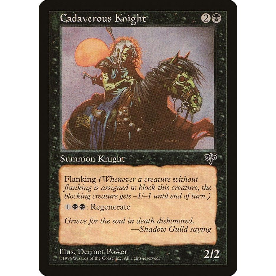 Image for Cadaverous Knight (MIR) - Magic: The Gathering