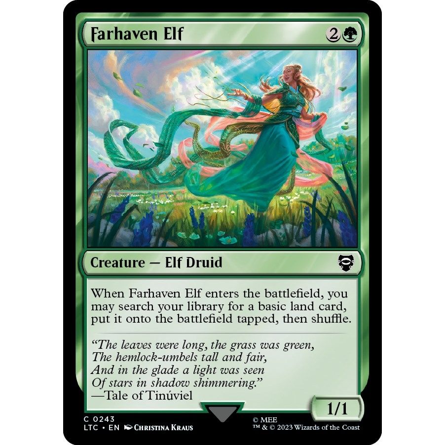 Image for Farhaven Elf (243) (LTC) - Magic: The Gathering
