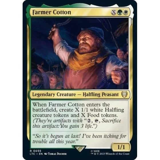 Image for Farmer Cotton (55) (LTC) - Magic: The Gathering