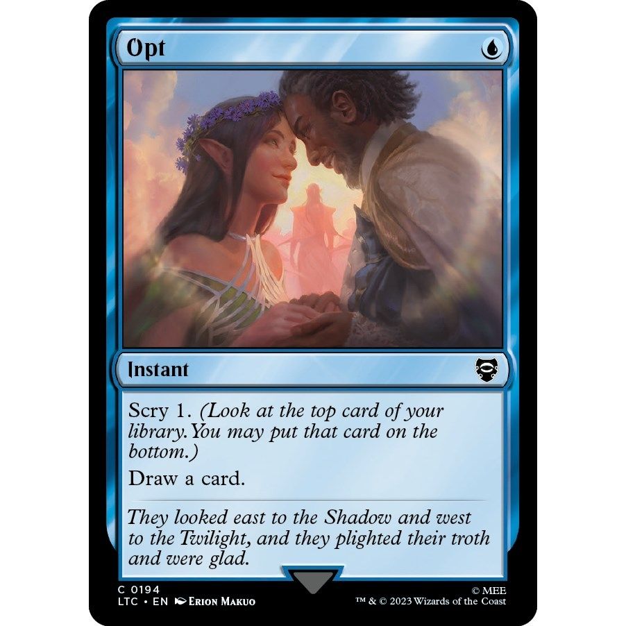 Image for Opt (194) (LTC) - Magic: The Gathering