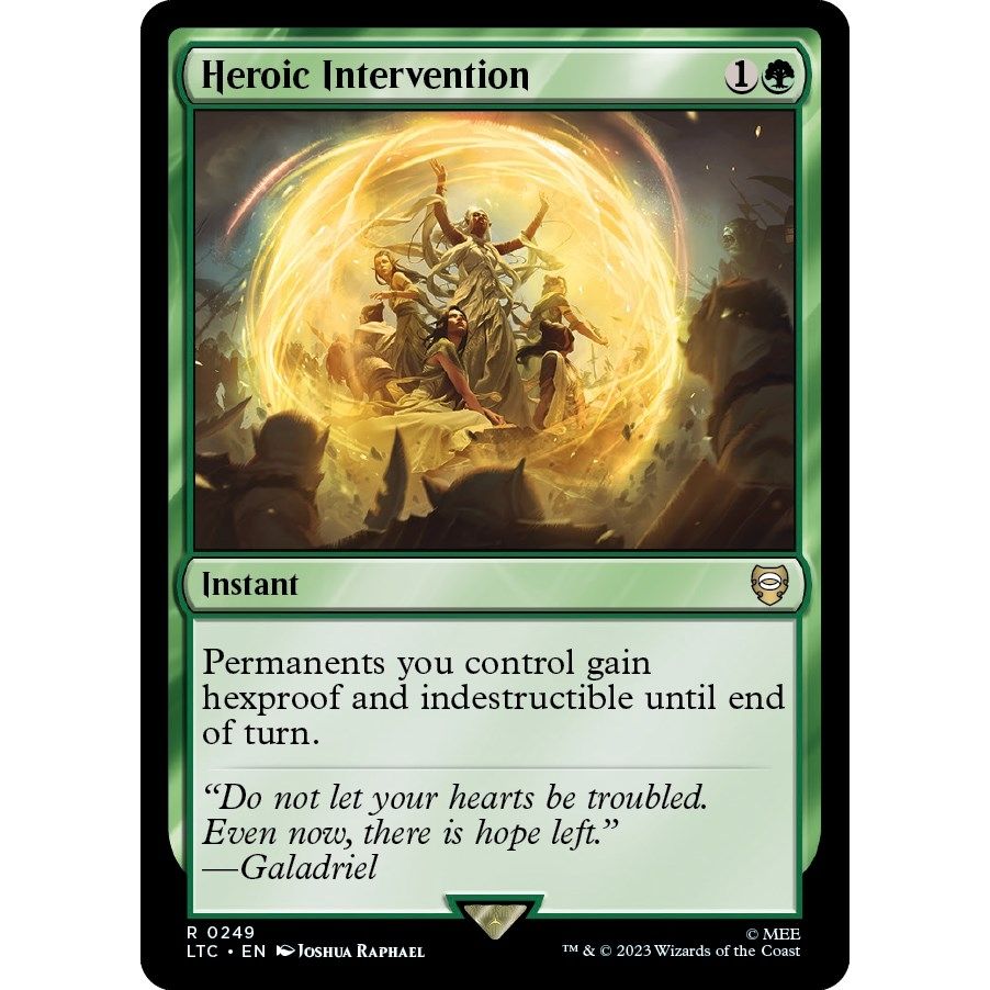 Image for Heroic Intervention (249) (LTC) - Magic: The Gathering