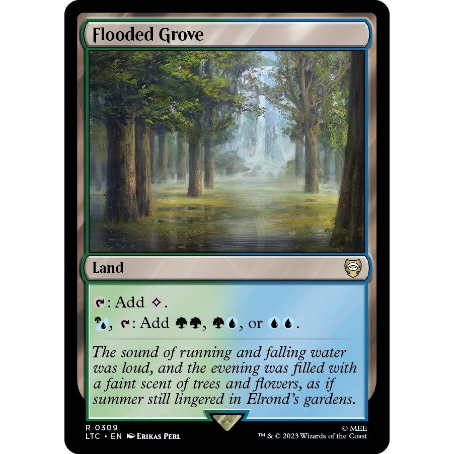 Image for Flooded Grove (309) (LTC) - Magic: The Gathering