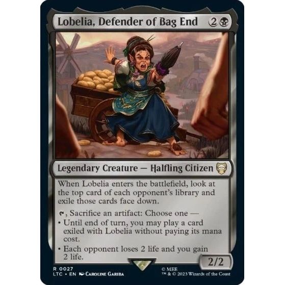Image for Lobelia, Defender of Bag End (27) (LTC) - Magic: The Gathering