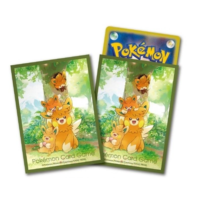 Image for Pokemon TCG: Pokemon Center Japan Exclusive Card Sleeves - Pawmot (64-Pack) - Card Sleeves