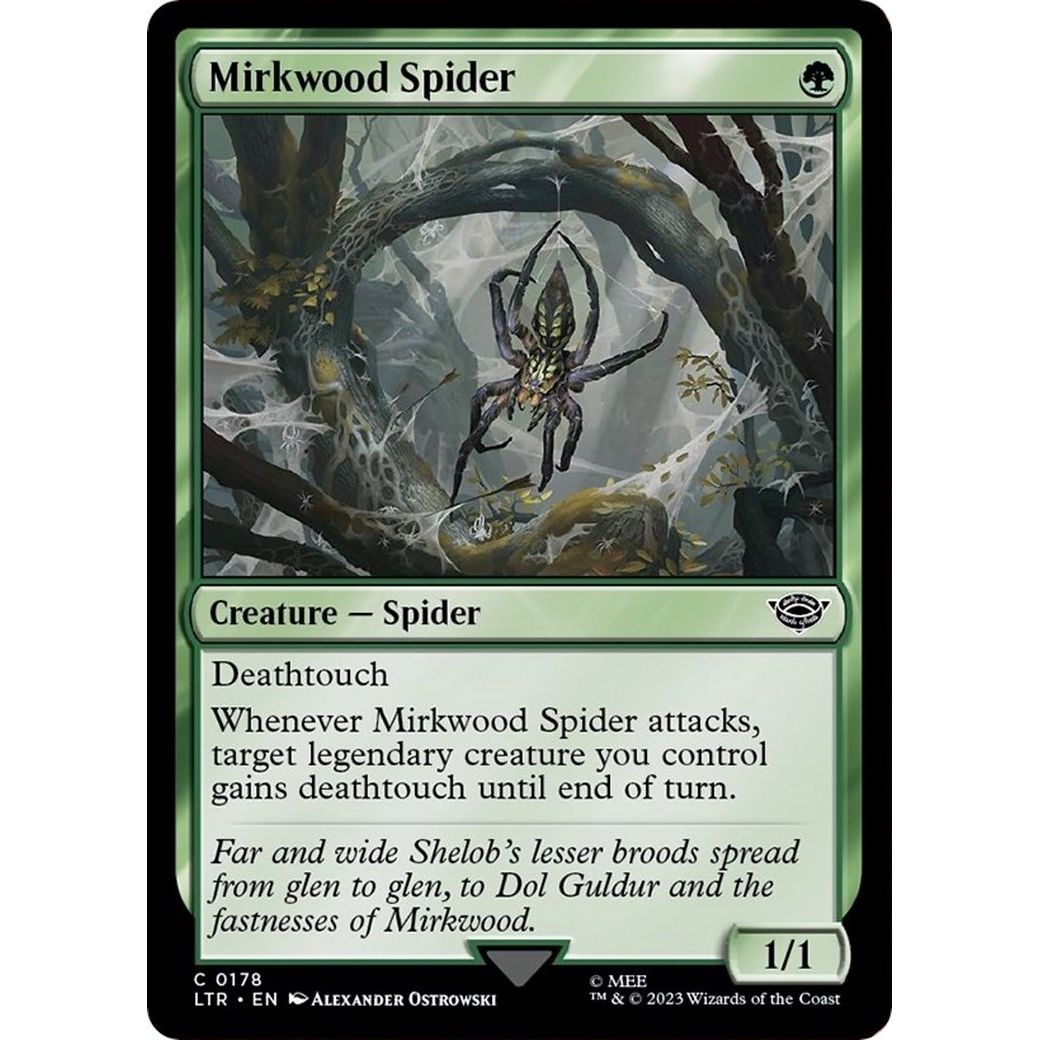 Image for Mirkwood Spider (178) (LTR) - Magic: The Gathering