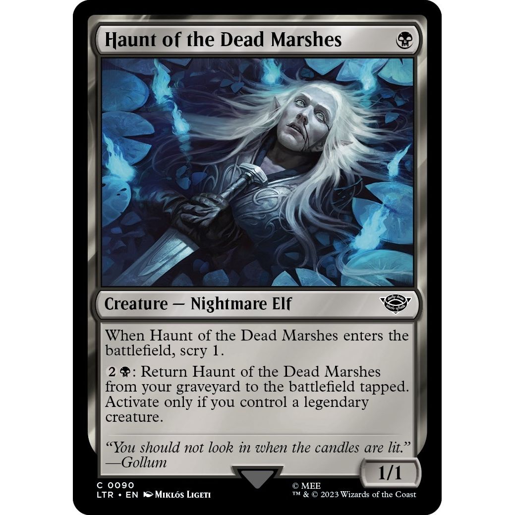 Image for Haunt of the Dead Marshes (90) (LTR) - Magic: The Gathering