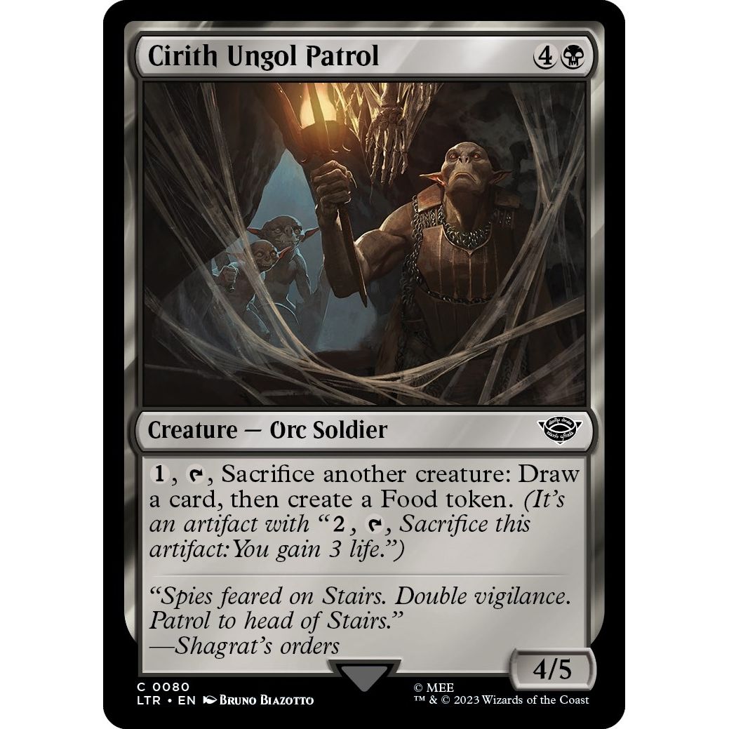 Image for Cirith Ungol Patrol (80) (LTR) - Magic: The Gathering