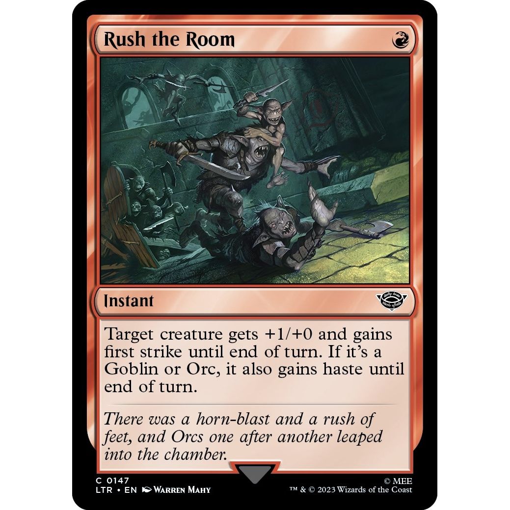 Image for Rush the Room (147) (LTR) - Magic: The Gathering