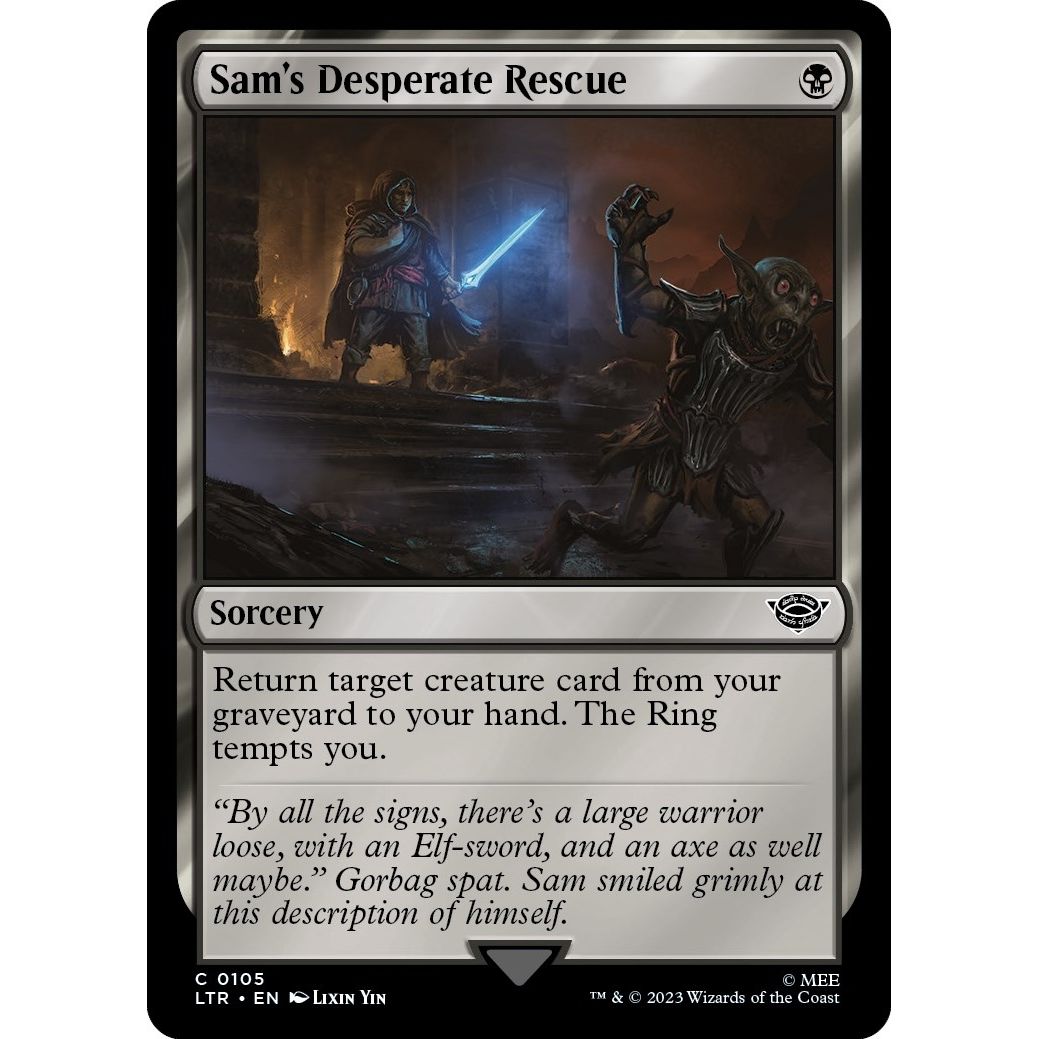 Image for Sam's Desperate Rescue (105) (LTR) - Magic: The Gathering