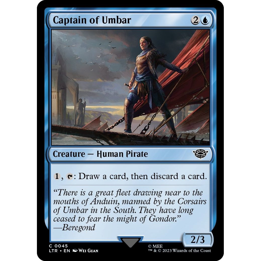 Image for Captain of Umbar (45) (LTR) - Magic: The Gathering