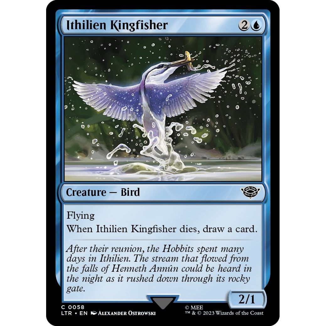 Image for Ithilien Kingfisher (58) (LTR) - Magic: The Gathering