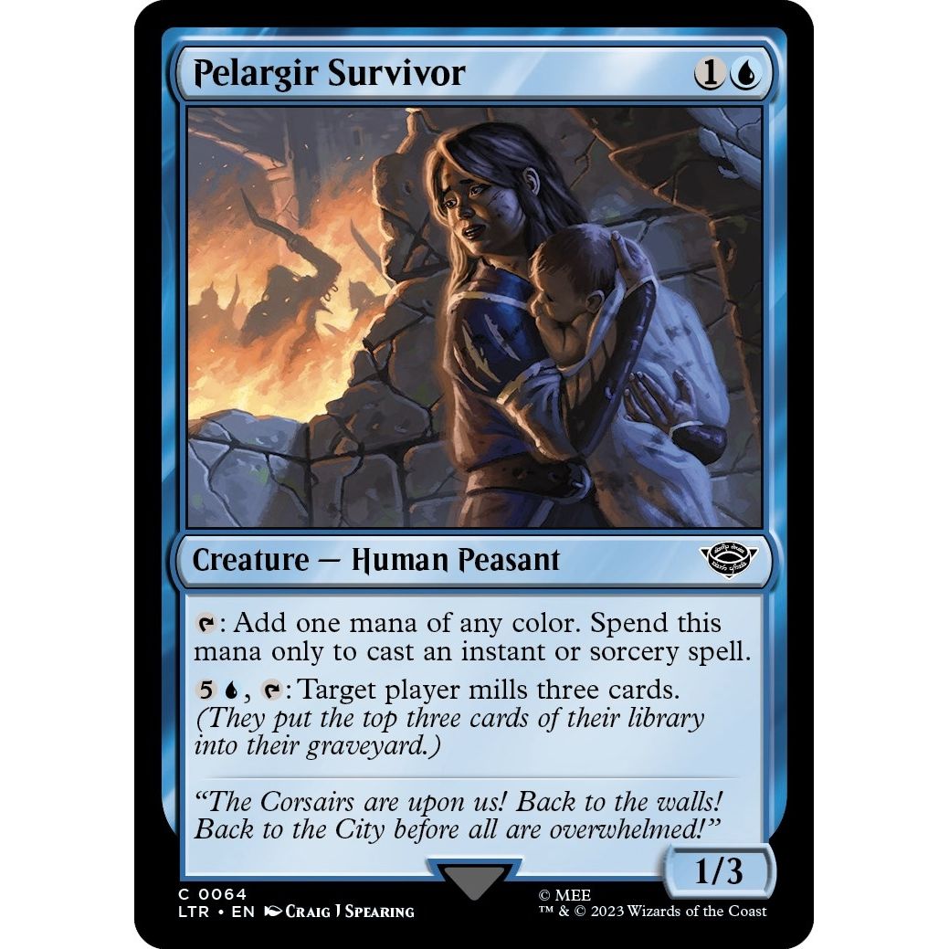 Image for Pelargir Survivor (64) (LTR) - Magic: The Gathering