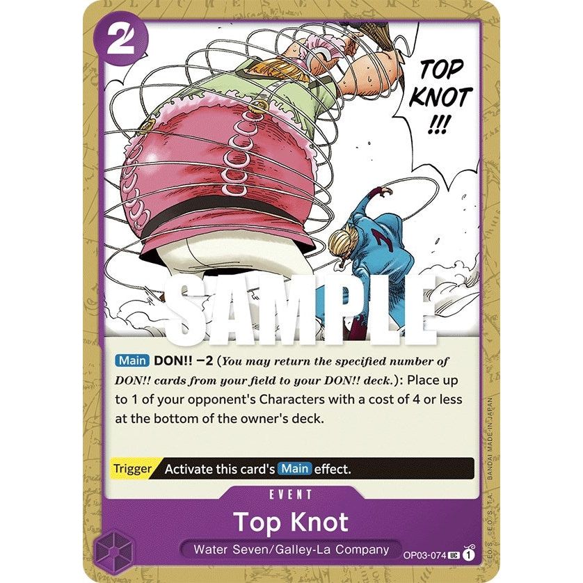 Image for Top Knot (OP03-074) (OP03) - One Piece Card Game
