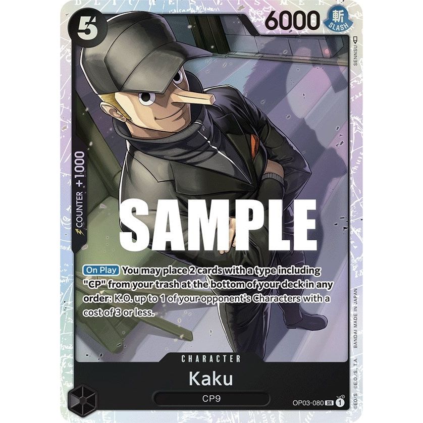 Image for Kaku (080) (OP03-080) (OP03) - One Piece Card Game