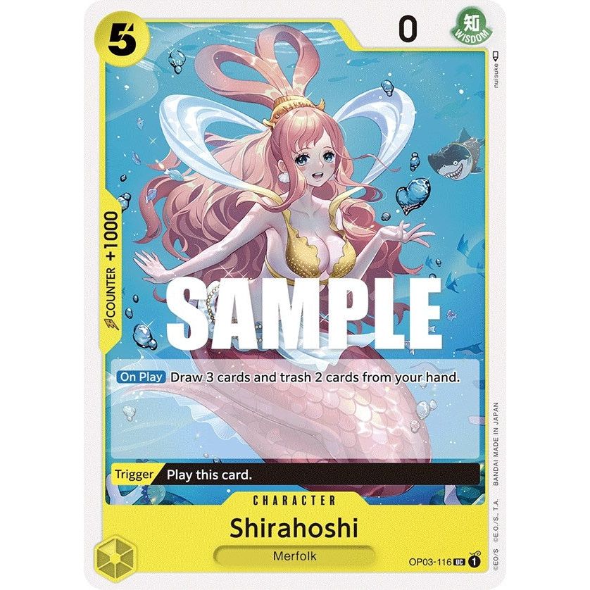 Image for Shirahoshi (OP03-116) (OP03) - One Piece Card Game