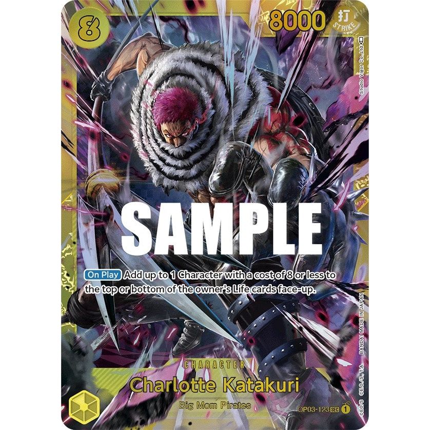 Image for Charlotte Katakuri (123) (OP03-123) (OP03) - One Piece Card Game