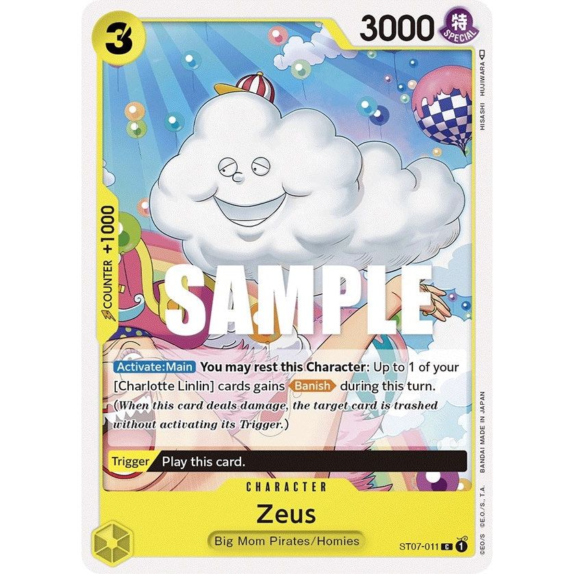 Image for Zeus (ST07-011) (ST-07) - One Piece Card Game