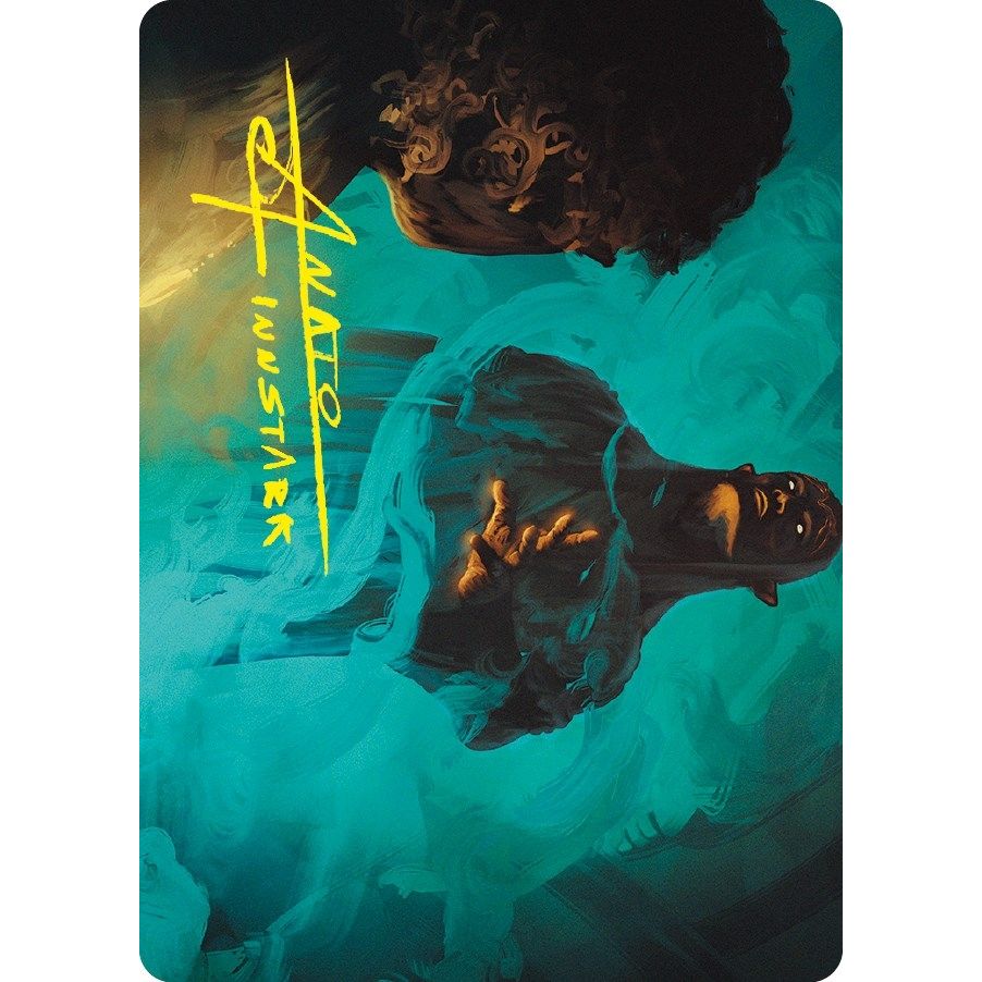 Image for Elrond, Lord of Rivendell Art Card (Gold-Stamped Signature) (40) (ASLTR) - Magic: The Gathering