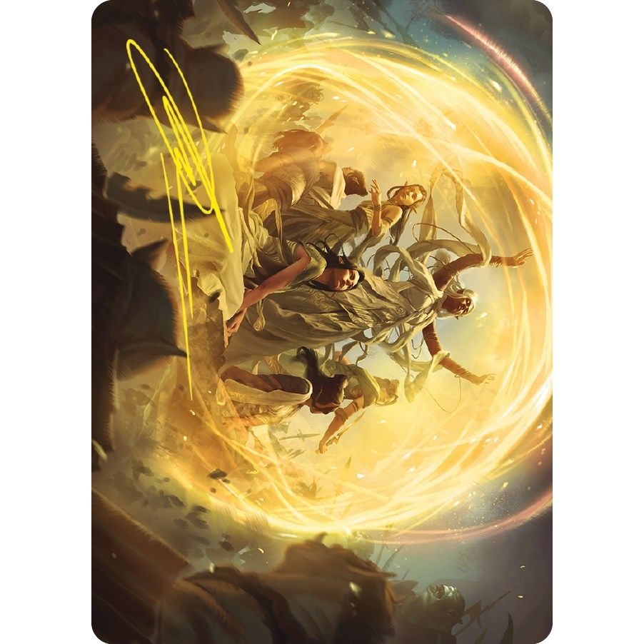 Image for Heroic Intervention Art Card (Gold-Stamped Signature) (73) (ASLTR) - Magic: The Gathering