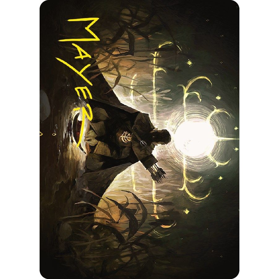 Image for Faramir, Field Commander Art Card (Gold-Stamped Signature) (38) (ASLTR) - Magic: The Gathering