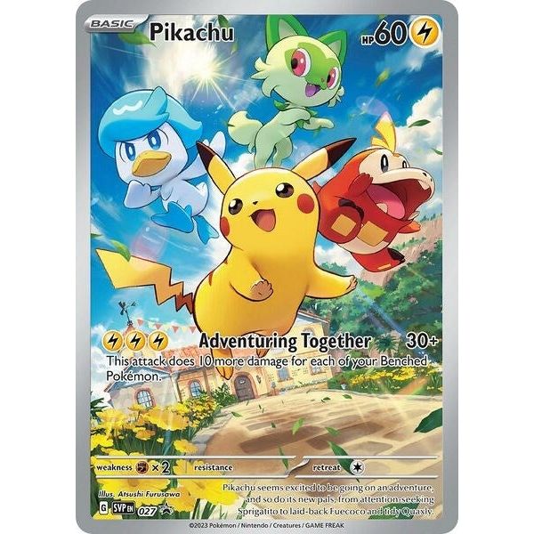Image for Pikachu - 027 (027) (SVP) - Pokemon