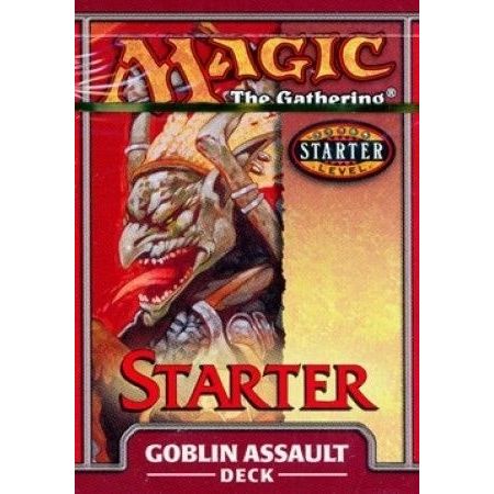 Image for Starter 1999 Theme Deck - Goblin Assault - Magic: The Gathering