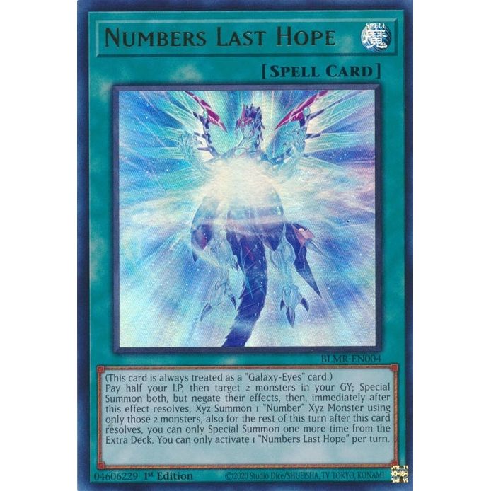 Image for Numbers Last Hope (BLMR-EN004) (BLMR) - YuGiOh