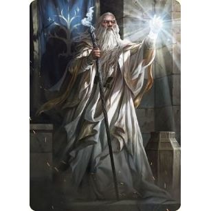 Image for Gandalf the White Art Card (3) (ASLTR) - Magic: The Gathering