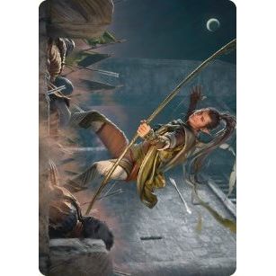 Image for Legolas, Counter of Kills Art Card (17) (ASLTR) - Magic: The Gathering