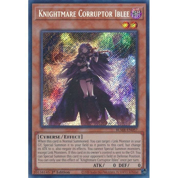 Image for Knightmare Corruptor Iblee (BLMR-EN057) (BLMR) - YuGiOh