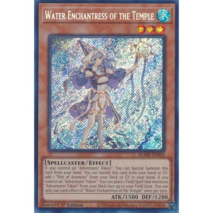 Image for Water Enchantress of the Temple (BLMR-EN065) (BLMR) - YuGiOh