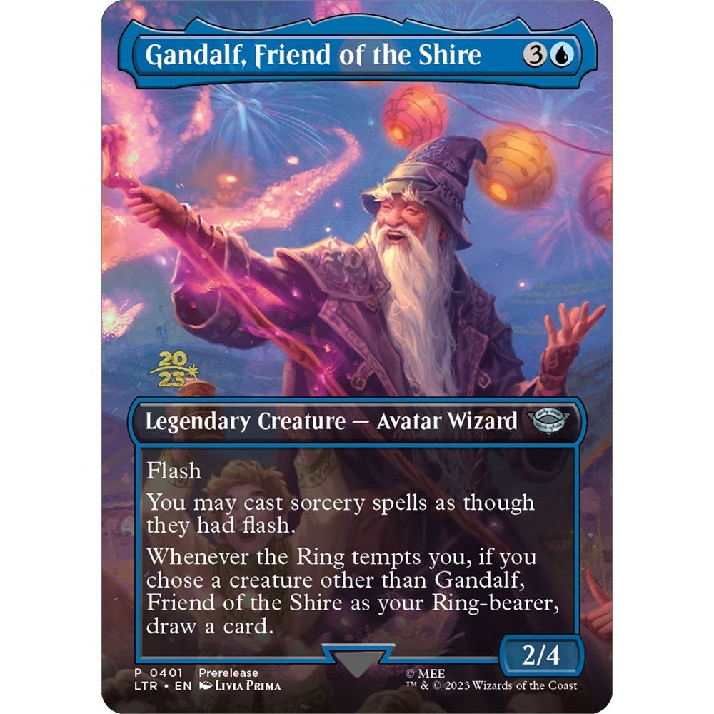 Image for Gandalf, Friend of the Shire (401) (PRE) - Magic: The Gathering