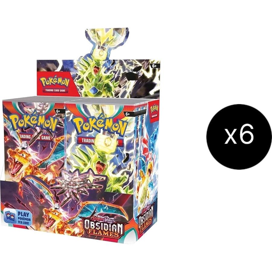 Image for Obsidian Flames Booster Box Case - Pokemon