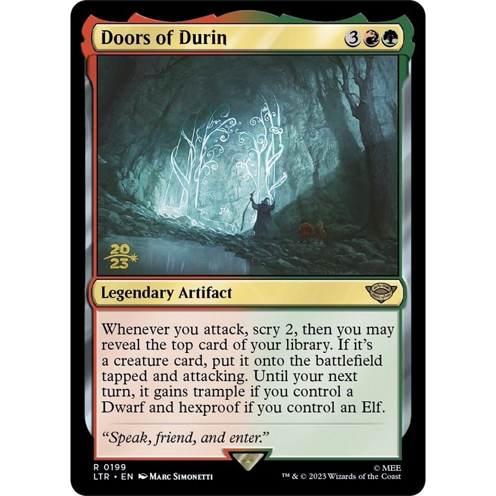 Image for Doors of Durin (199) (PRE) - Magic: The Gathering