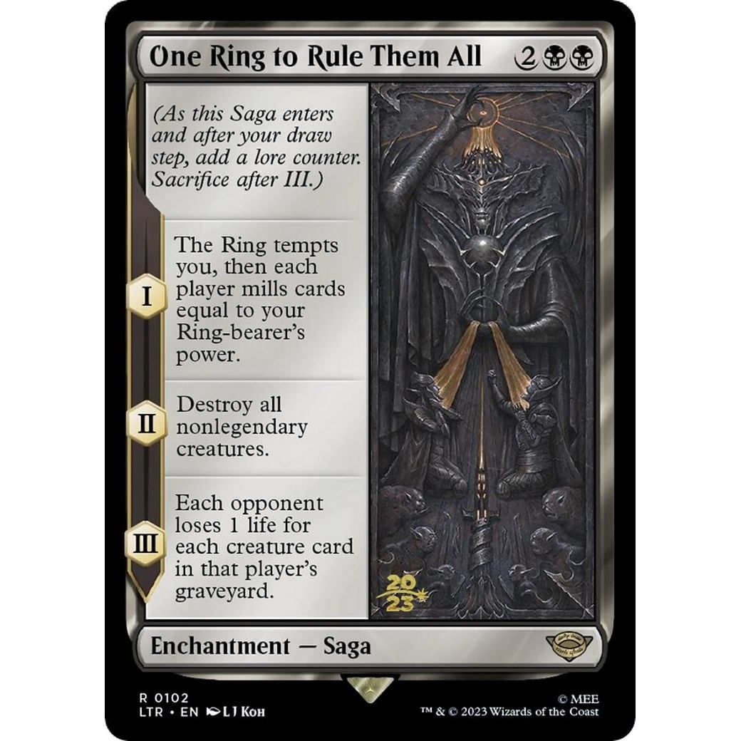 Image for One Ring to Rule Them All (102) (PRE) - Magic: The Gathering