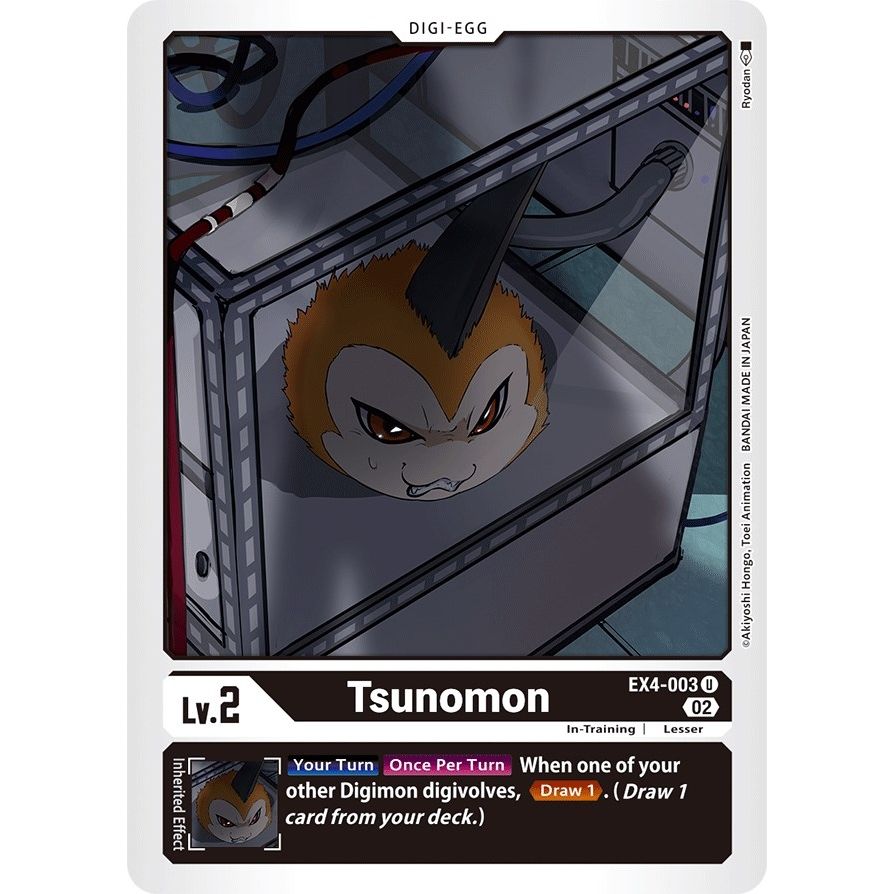 Image for Tsunomon (EX4-003 U) (EX04) - Digimon Card Game