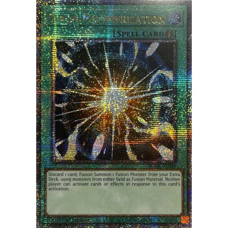 Image for Super Polymerization (Quarter Century Secret Rare) (BLMR-EN089) (BLMR) - YuGiOh