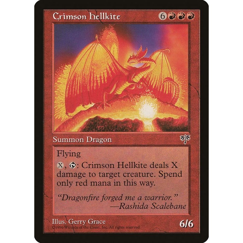 Image for Crimson Hellkite (MIR) - Magic: The Gathering