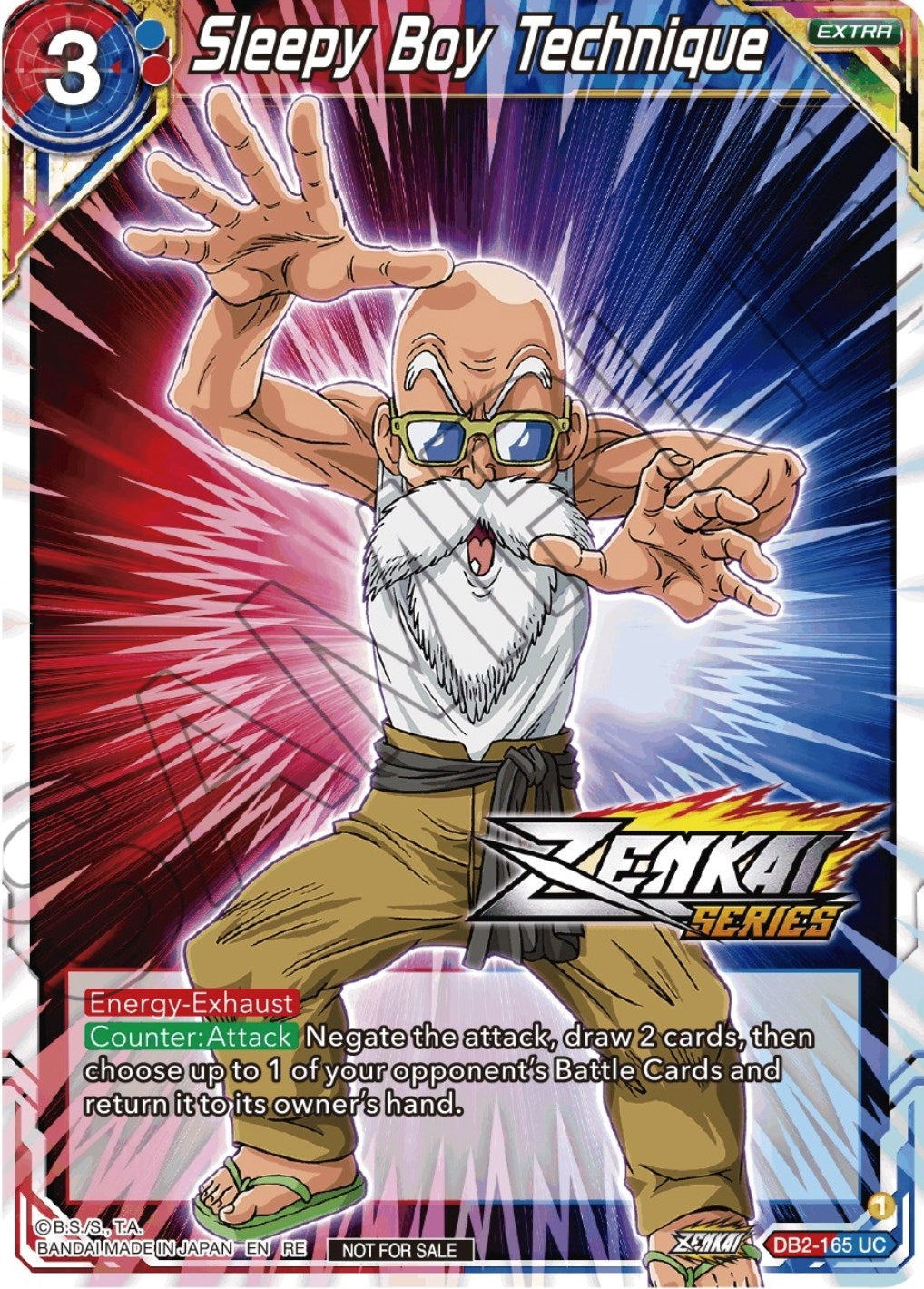 Image for Sleepy Boy Technique (Event Pack 12) (DB2-165) (TPR) - Dragon Ball Super: Masters