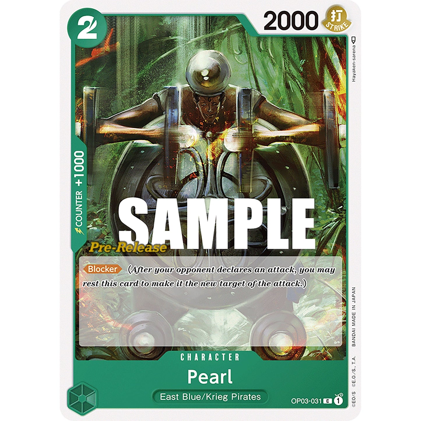 Image for Pearl (OP03-031) (OP03 PRE) - One Piece Card Game