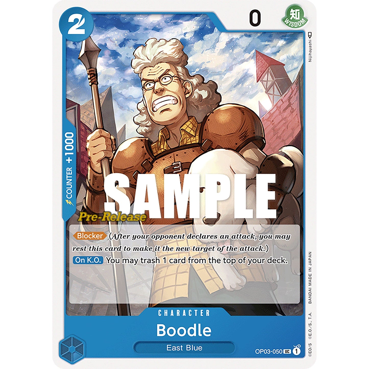 Image for Boodle (OP03-050) (OP03 PRE) - One Piece Card Game