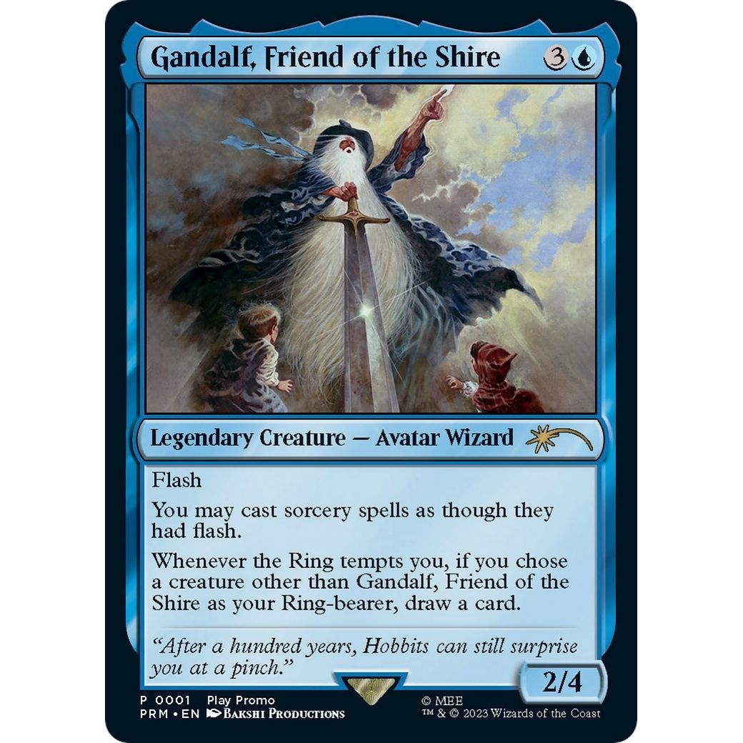Image for Gandalf, Friend of the Shire (1) (PLAY) - Magic: The Gathering