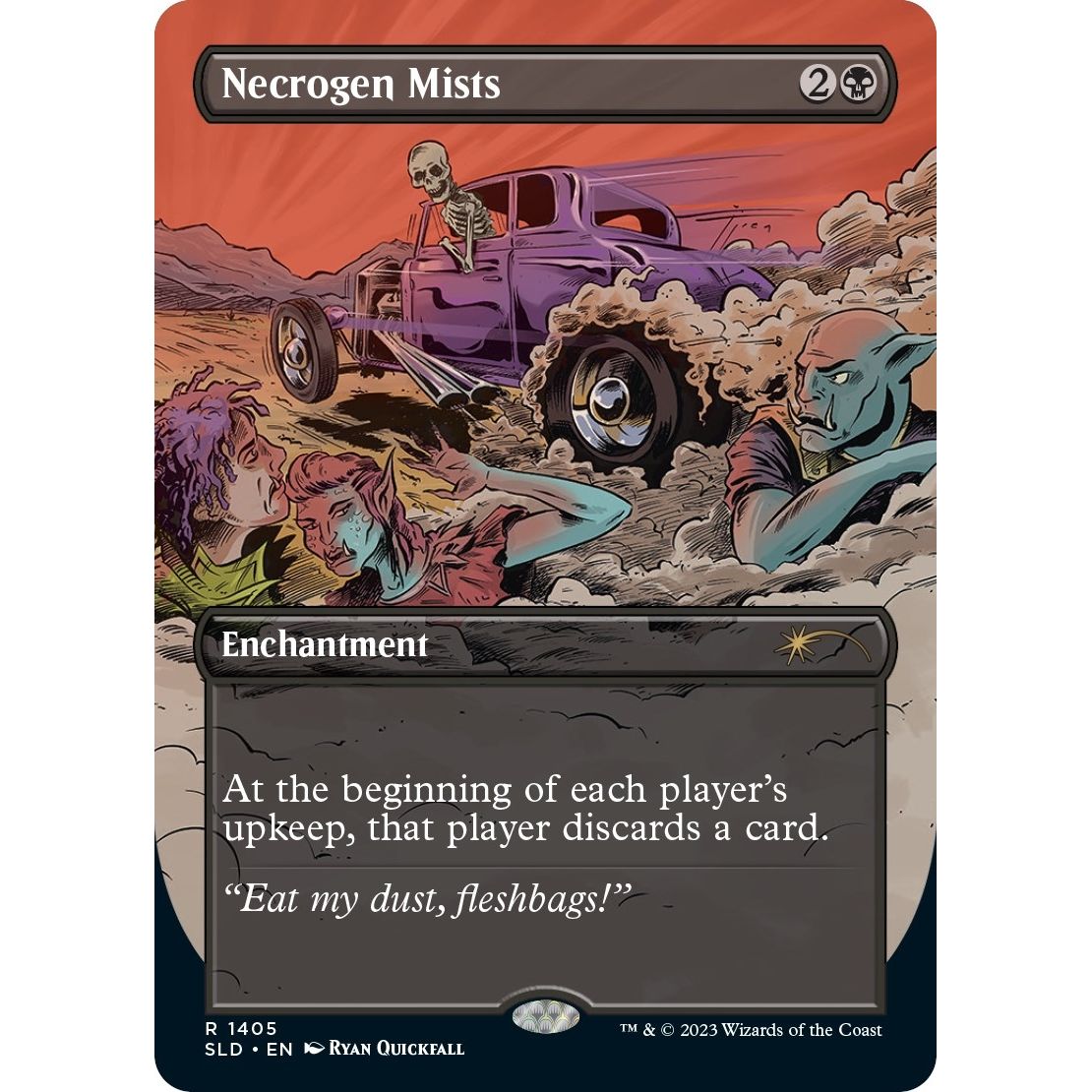 Image for Necrogen Mists (1405) (SLD) - Magic: The Gathering