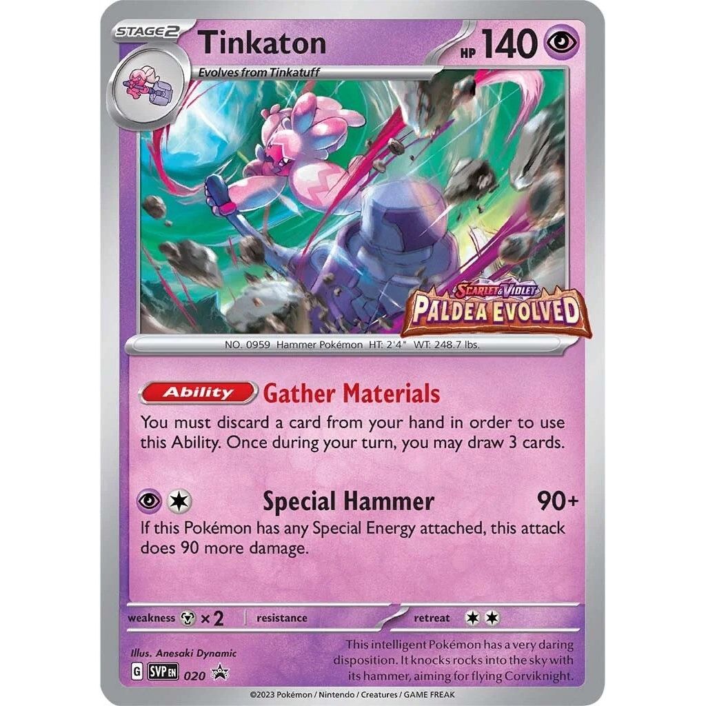 Image for Tinkaton - 020 (Prerelease) (020) (SVP) - Pokemon