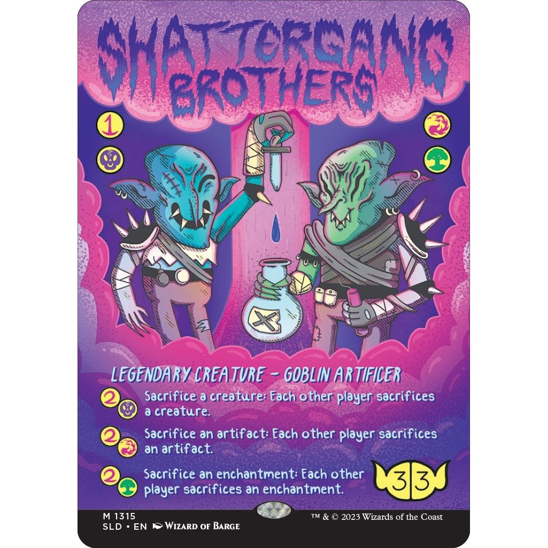 Image for Shattergang Brothers (1315) (SLD) - Magic: The Gathering