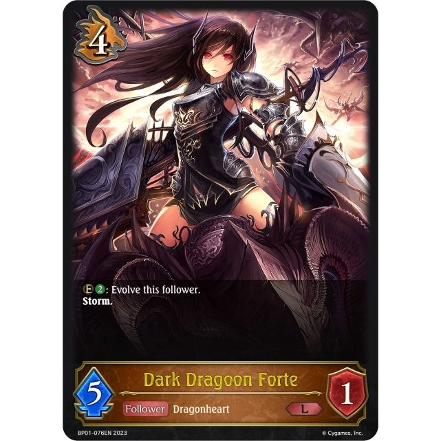 Image for Dark Dragoon Forte (BP01-076EN) (BP01) - Shadowverse: Evolve