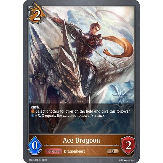 Image for Ace Dragoon (BP01-095EN) (BP01) - Shadowverse: Evolve