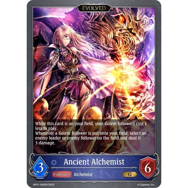 Image for Ancient Alchemist (Evolved) (BP01-055EN) (BP01) - Shadowverse: Evolve
