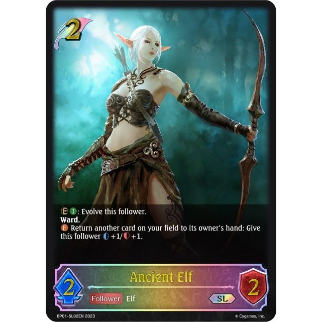 Image for Ancient Elf (SL) (BP01-SL02EN) (BP01) - Shadowverse: Evolve